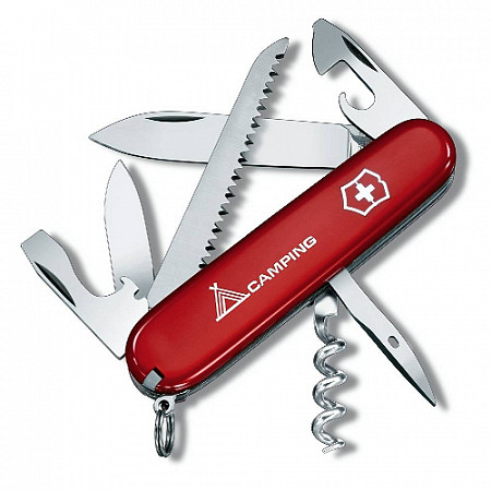 Нож перочинный Victorinox Camper Camping 91 мм 13 функций 1.3613.71