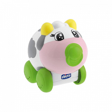 На картинке изображен Музыкальная игрушка Chicco Ферма Корова Музыкальная игрушка Chicco Ферма Корова