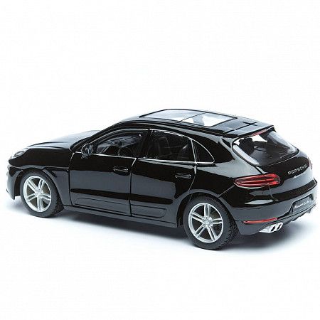 Машинка Bburago 1:24 Porsche Macan (18-21077) black