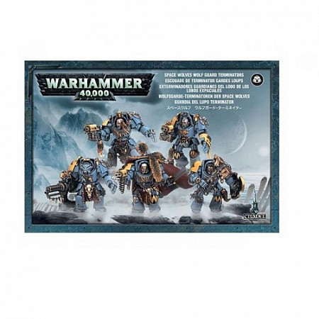 На картинке изображен Фигурки Games Workshop Warhammer: Space Wolves Wolf Guard Terminators 53-07 Фигурки Games Workshop Warhammer: Space Wolves Wolf Guard Terminators 53-07