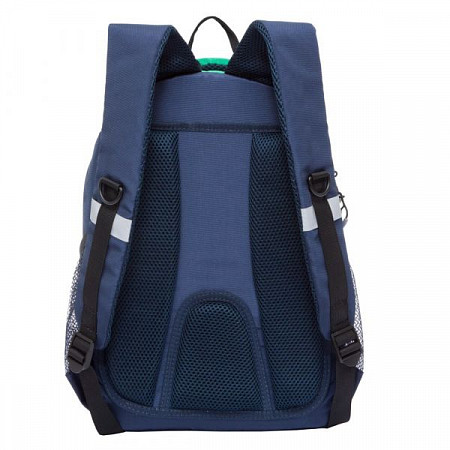 Школьный рюкзак GRIZZLY RB-963-1 green/dark blue