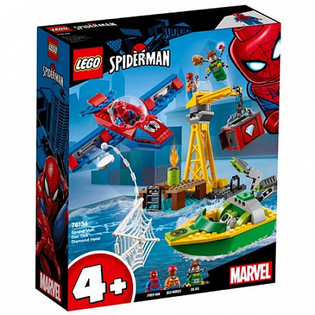 Конструктор LEGO Super Heroes Человек-паук: похищение бриллиантов Доктором Осьминогом 76134