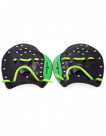 Лопатки Mad Wave Pro black/green