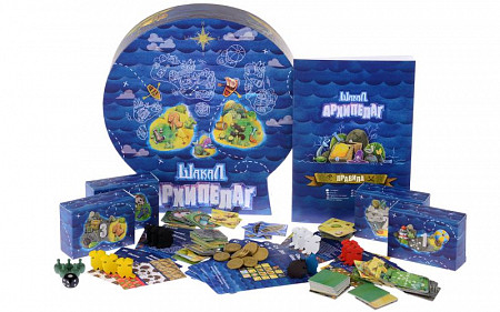 На картинке изображен Настольная игра Magellan Шакал. Архипелаг MAG112975 Настольная игра Magellan Шакал. Архипелаг MAG112975