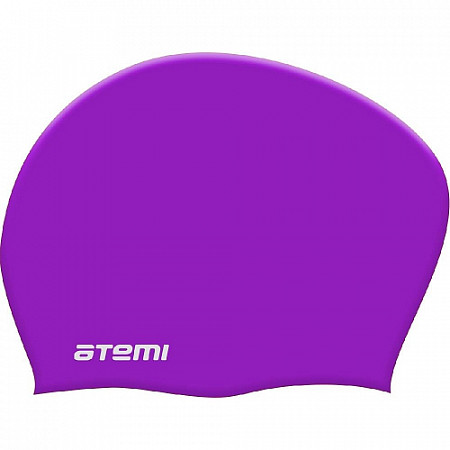На картинке изображен Шапочка для плавания Atemi LC-07 violet Шапочка для плавания Atemi LC-07 violet