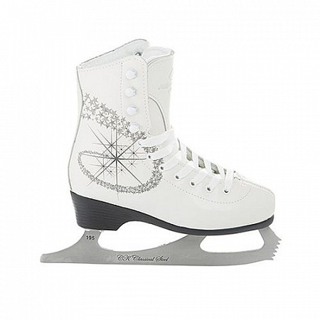 На картинке изображен Коньки фигурные Спортивная коллекция Princess Fur White Коньки фигурные Спортивная коллекция Princess Fur White