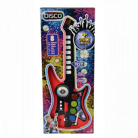 Музыкальная игрушка Simba Гитара с эффектом диско-шара (106834102)