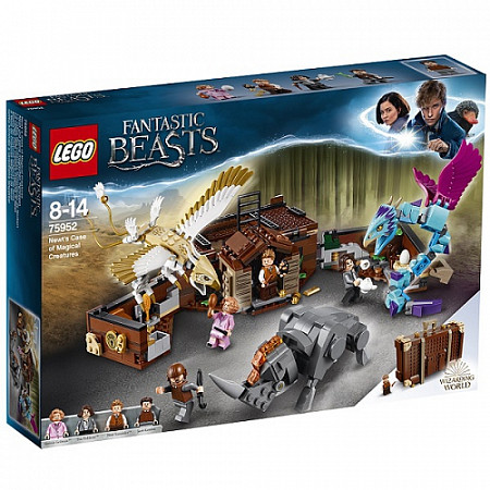 На картинке изображен Конструктор LEGO Harry Potter Чемодан Ньюта Саламандера 75952 Конструктор LEGO Harry Potter Чемодан Ньюта Саламандера 75952