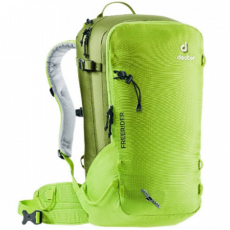 На картинке изображен Рюкзак Deuter Freerider 30 3303321-8204 citrus/moss (2020-21) Рюкзак Deuter Freerider 30 3303321-8204 citrus/moss (2020-21)