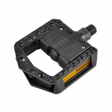 На картинке изображен Велопедали Wellgo F284DU 6-160284 Велопедали Wellgo F284DU 6-160284