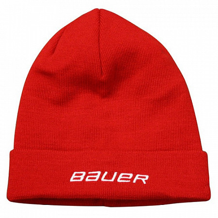 Шапка Bauer New Era Team Cuffed Knit Toque 1000429 red