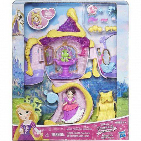 Игровой набор Disney Башня-парикмахерская Рапунцель (B5837)