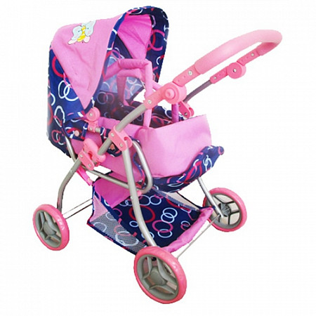 Коляска для кукол Melogo 181197 Pink/Blue