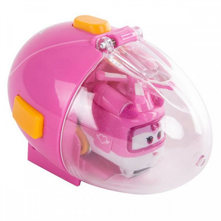 На картинке изображен Игрушка Super Wings Яйцо-пусковая станция Диззи YW710664 Игрушка Super Wings Яйцо-пусковая станция Диззи YW710664