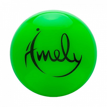 Мяч для художественной Amely AGB-301 15 см green