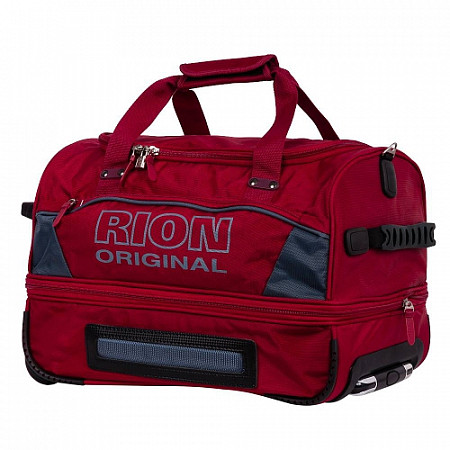 На картинке изображен Дорожная сумка Rion А143 burgundy Дорожная сумка Rion А143 burgundy