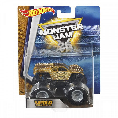 Машинка Hot Wheels Monster Jam, MAX-D Maximum Destruction (BHP37) gold