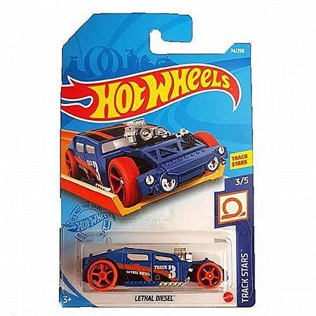 Машинка Hot Wheels Базовой коллекции Lethal Diesel 74/250 (5785 GTB80)