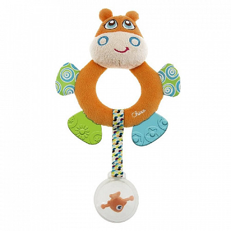 Игрушка-погремушка Chicco Бегемот Hippo 00007200000000