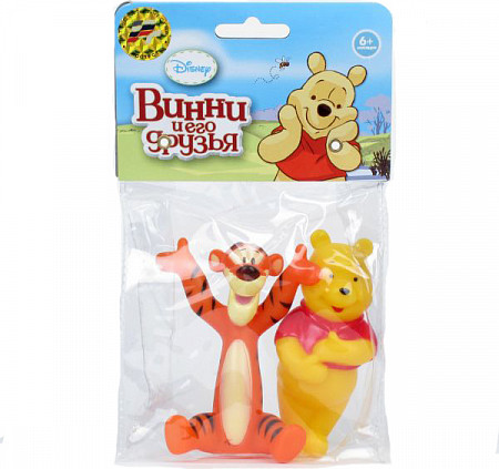 Игровой набор Играем Вместе для купания Винни и Тигра 126R-PVC