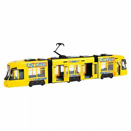 Игрушка Dickie Toys Городской трамвай 46 см (203749005) yellow