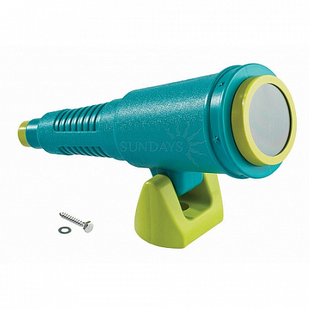 На картинке изображен Телескоп Little Panda Star turquoise/lime Телескоп Little Panda Star turquoise/lime