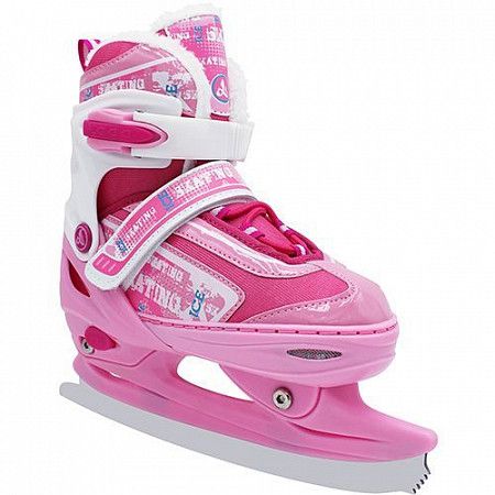 На картинке изображен Раздвижные коньки Alpha Caprice Player pink Раздвижные коньки Alpha Caprice Player pink
