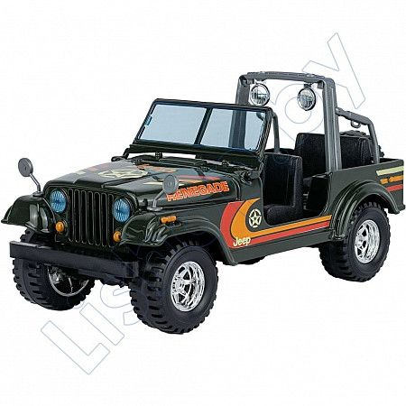 Машинка Bburago 1:24 Jeep Wrangler (18-22033) khaki