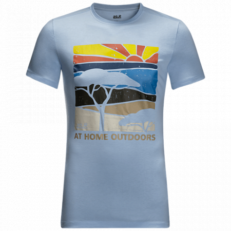 Футболка мужская Jack Wolfskin Savannah T M cool water