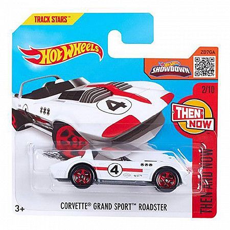 Машинка Hot Wheels Базовой коллекции Corvette Grand Sport Roadster 102/250 ( 5875 DHR17)
