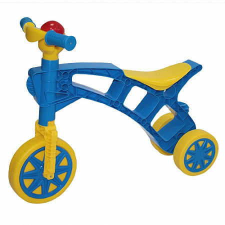 Беговел RT Ролоцикл с клаксоном blue