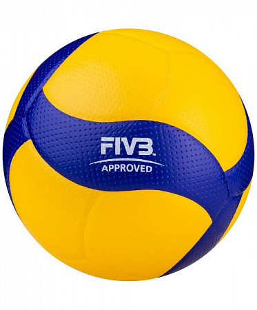 Мяч волейбольный Mikasa V300W FIVB Appr. yellow/blue