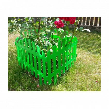 Забор декоративный Gardenplast Renessans №2, 3,1х0,35 м green 50111