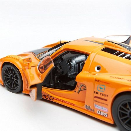 Коллекционная машина Bburago 1:24 Maserati MC12 (18-21078) orange
