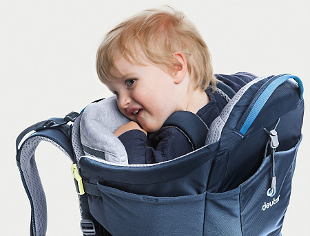 На картинке изображен Рюкзак-переноска Deuter Kid Comfort 3620219-3003 midnight (2021) Рюкзак-переноска Deuter Kid Comfort 3620219-3003 midnight (2021)