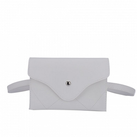 На картинке изображен Поясная сумка женская Ors Oro OMS-0151 white Поясная сумка женская Ors Oro OMS-0151 white