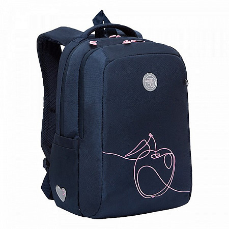 Рюкзак школьный GRIZZLY RG-166-3 /2 blue