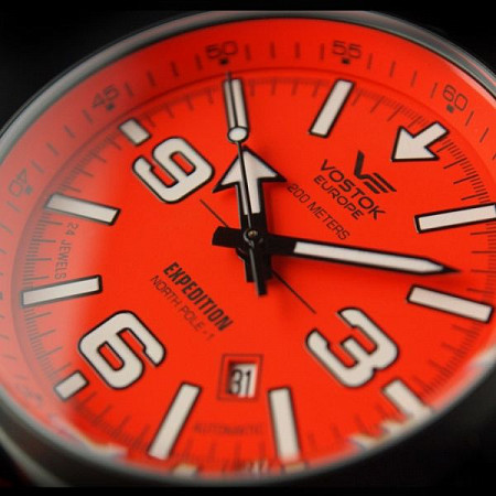 Часы наручные мужские механические кварцевые Vostok-Europe Expedition North Pole-1 NH35A/5954197