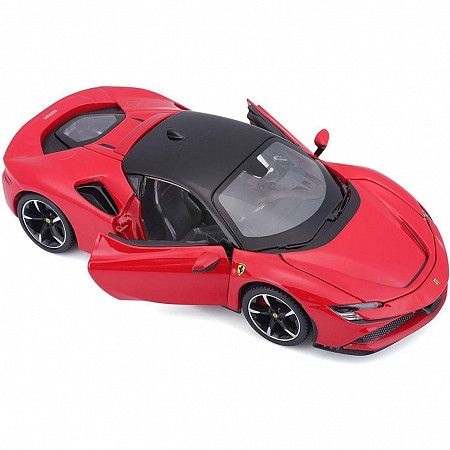 Коллекционная машина Bburago 1:24 Ferrari SF90 Stradale (18-26028) red