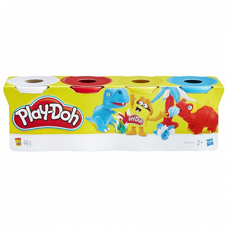 Набор для лепки  Play-Doh Набор из 4 баночек B5517