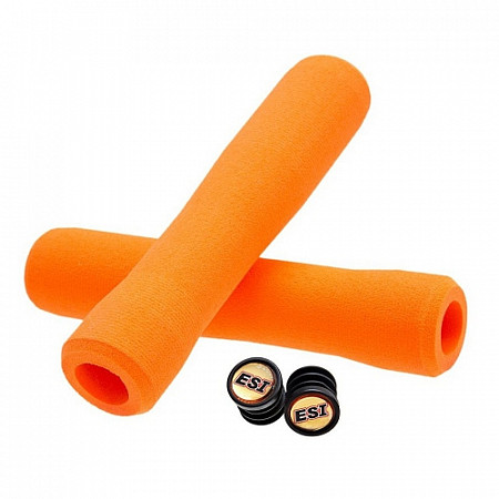 Грипсы ESI Fit CR 130 мм Cиликон FTCOR Orange