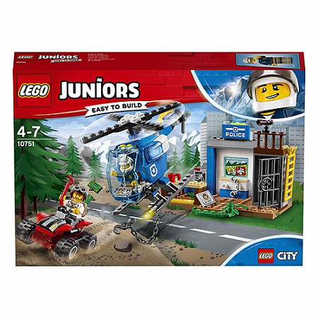 Конструктор LEGO Juniors Погоня горной полиции 10751