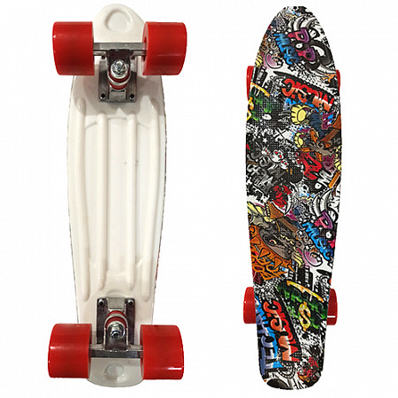 Penny board (пенни борд) Display Music/red