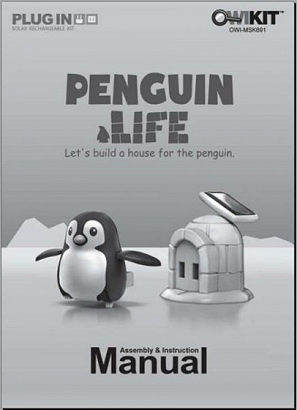 На картинке изображен Конструктор Сute sun light Penguin Life CSL 2119 Конструктор Сute sun light Penguin Life CSL 2119
