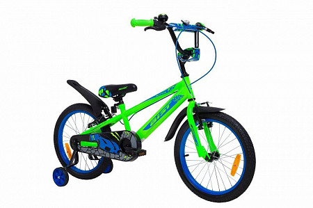 На картинке изображен Велосипед Aist Pluto 18" (2017) Green Велосипед Aist Pluto 18" (2017) Green