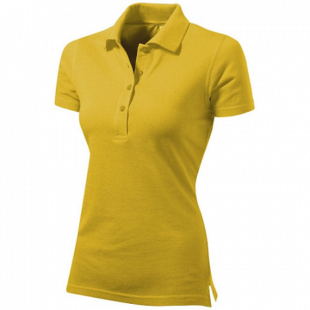 Женская рубашка-поло Usbasic First yellow 3109416