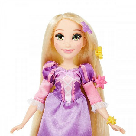 На картинке изображен Кукла Disney Princess Рапунцель с двумя нарядами (B5312) Кукла Disney Princess Рапунцель с двумя нарядами (B5312)