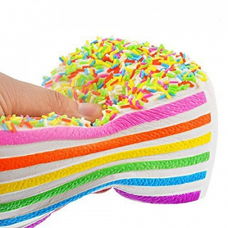 Игрушка-антистресс Portative Squishy Торт радуга SQW - 20