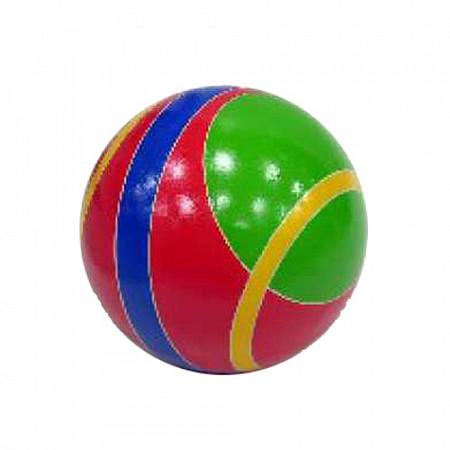 На картинке изображен Мяч резиновый С-133ЛП Р25360 Мяч резиновый С-133ЛП Р25360