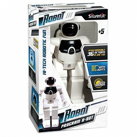 Игрушка на радиоуправлении Silverlit Робот Programme-a-bot с функцией программирования 88307